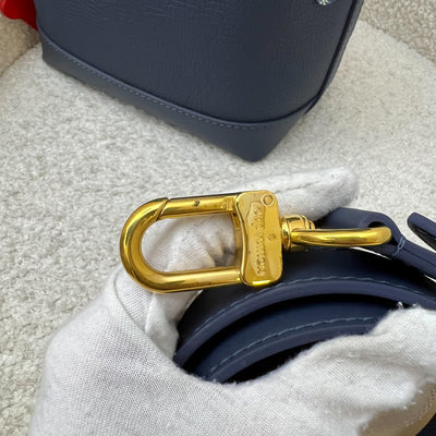 LV x NIGO Japanese Cruiser Bag in Blue Monogram Denim, Navy Blue Calfskin and GHW (Model: M45970)