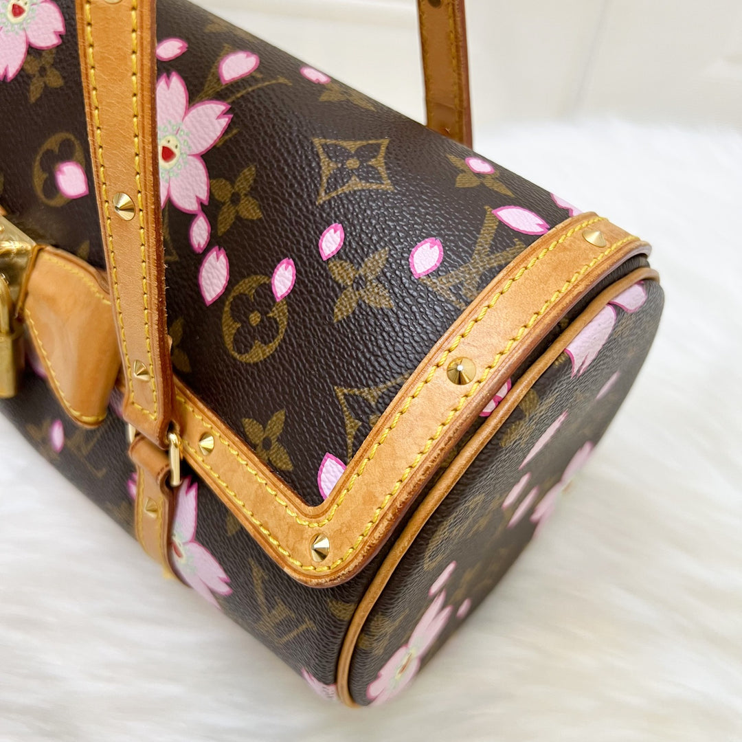 louis vuitton cherry blossom backpack LV Vintage Louis Vuitton x Takashi Murakami Cherry Blossom Papillon Ba – Brands Lover