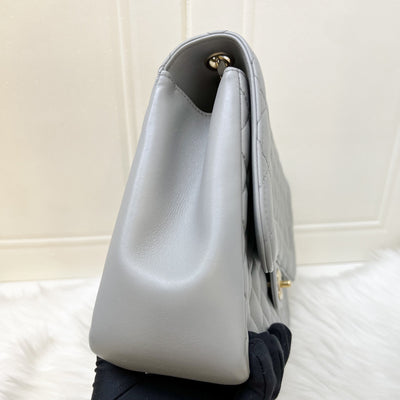 Chanel Mademoiselle Chic Flap in Grey Lambskin and Matte LGHW