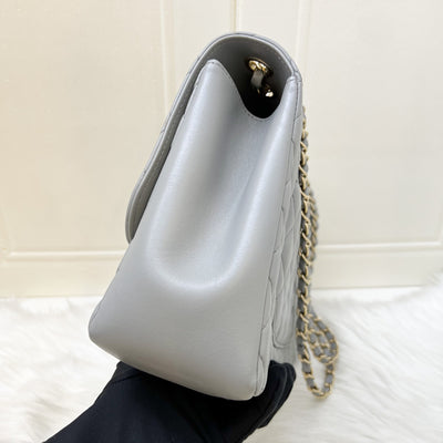 Chanel Mademoiselle Chic Flap in Grey Lambskin and Matte LGHW