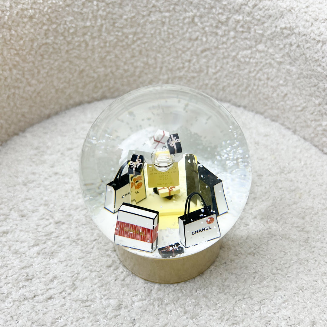 Chanel VIP Gift Perfume Bottles Christmas Snow Globe – Brands Lover