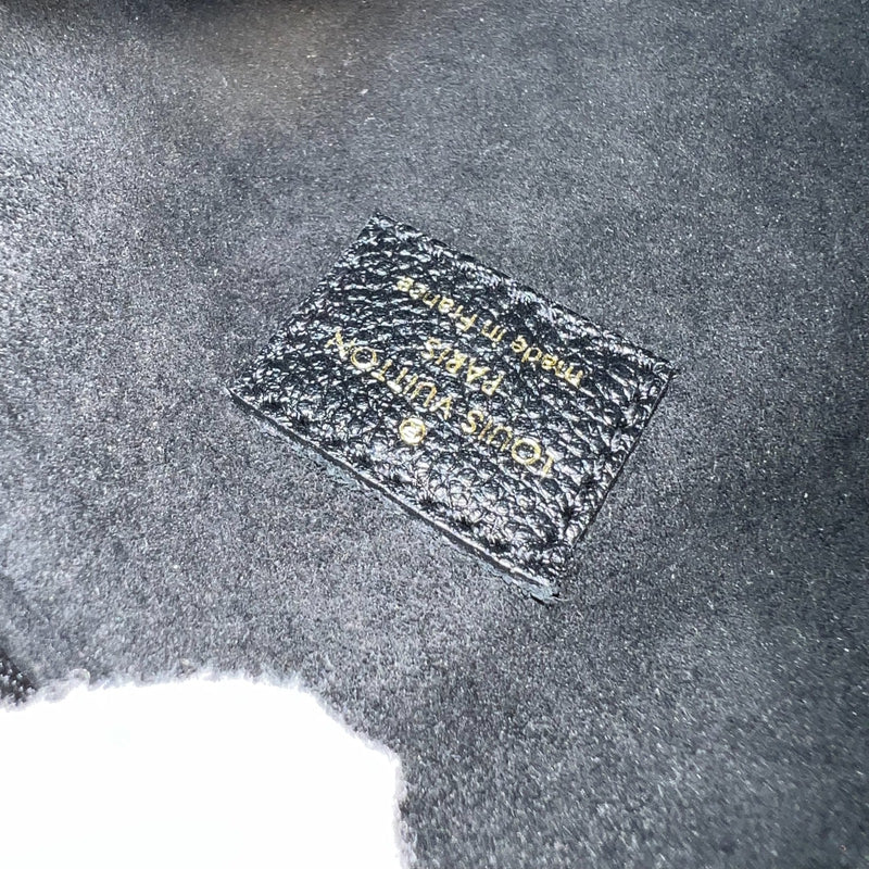 LV Nano Speedy in Black Monogram Empreinte Leather and GHW