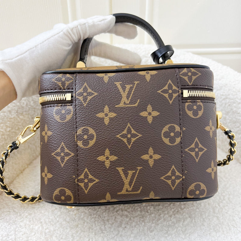 LV Vanity PM in Monogram Canvas and Black Trim GHW