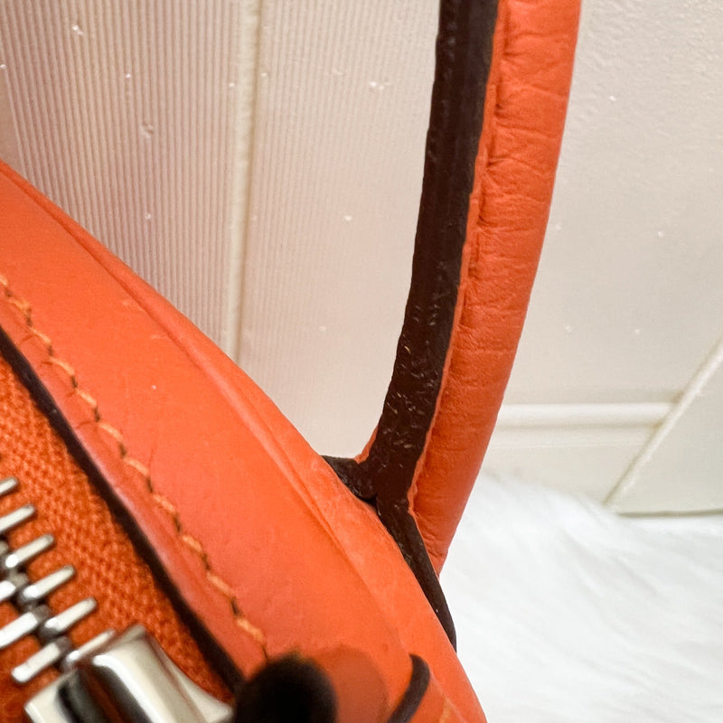 Hermes Lindy 30 in Feu Clemence Leather and PHW