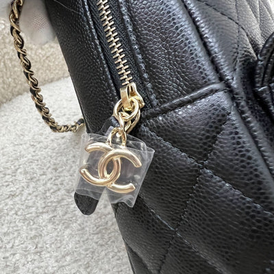 Chanel 24C Mini Backpack in Black Caviar and LGHW