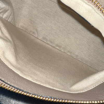 Loewe Small Puzzle Bag in Beige Grained Calfskin and GHW