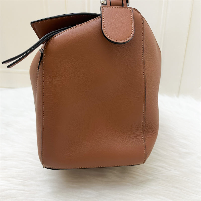 Loewe Large Puzzle Bag in Tan SHW