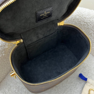 LV Vanity PM in Monogram Canvas, Black Trim and GHW (Model: M45165)