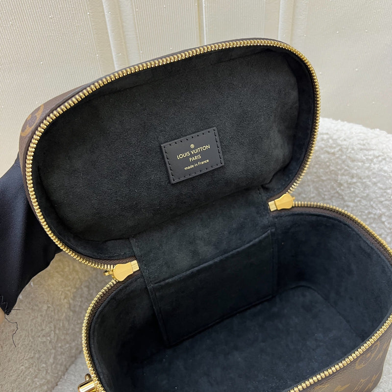 LV Vanity PM in Monogram Canvas, Black Trim and GHW (Model: M45165)