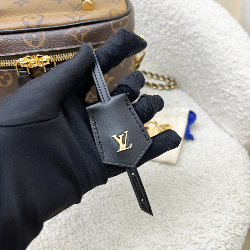 LV Vanity PM in Monogram Canvas, Black Trim and GHW (Model: M45165)
