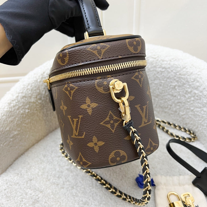 LV Vanity PM in Monogram Canvas, Black Trim and GHW (Model: M45165)