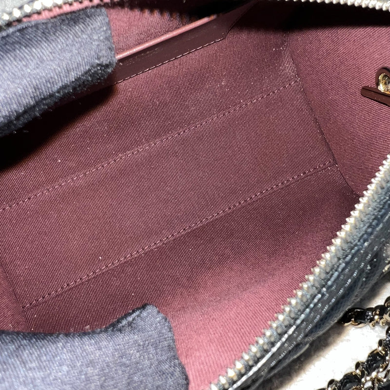 [Below Retail Deal!] Chanel 25P Bowling Bag in Black Caviar and LGHW (Model: AP4474)