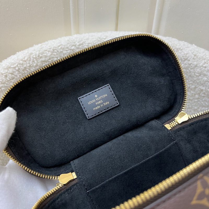 LV Vanity PM in Monogram Canvas, Black Trim and GHW (Model: M45165)