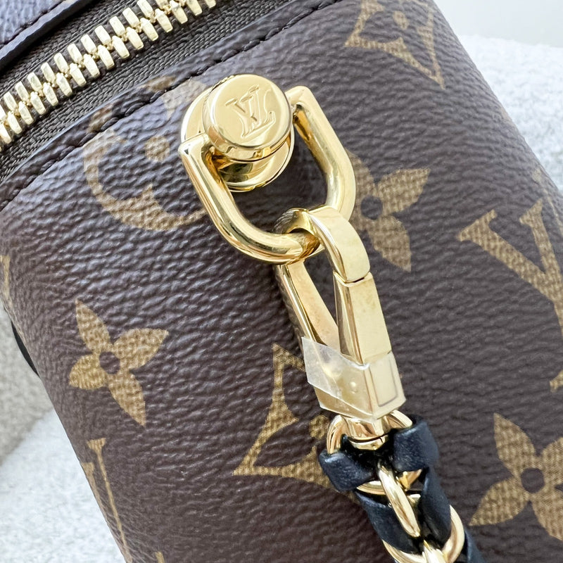 LV Vanity PM in Monogram Canvas, Black Trim and GHW (Model: M45165)