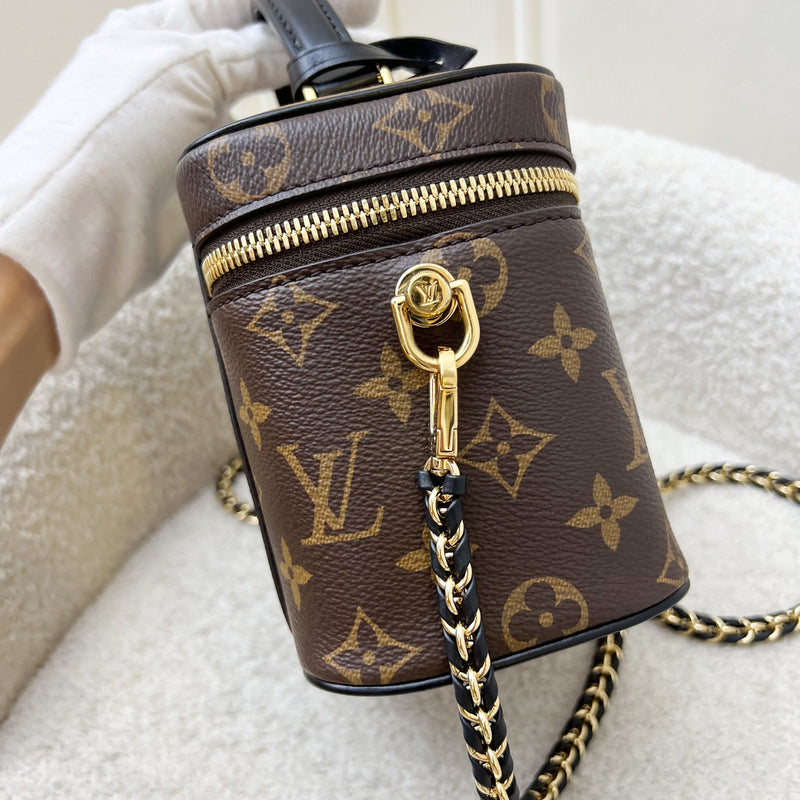 LV Vanity PM in Monogram Canvas, Black Trim and GHW (Model: M45165)