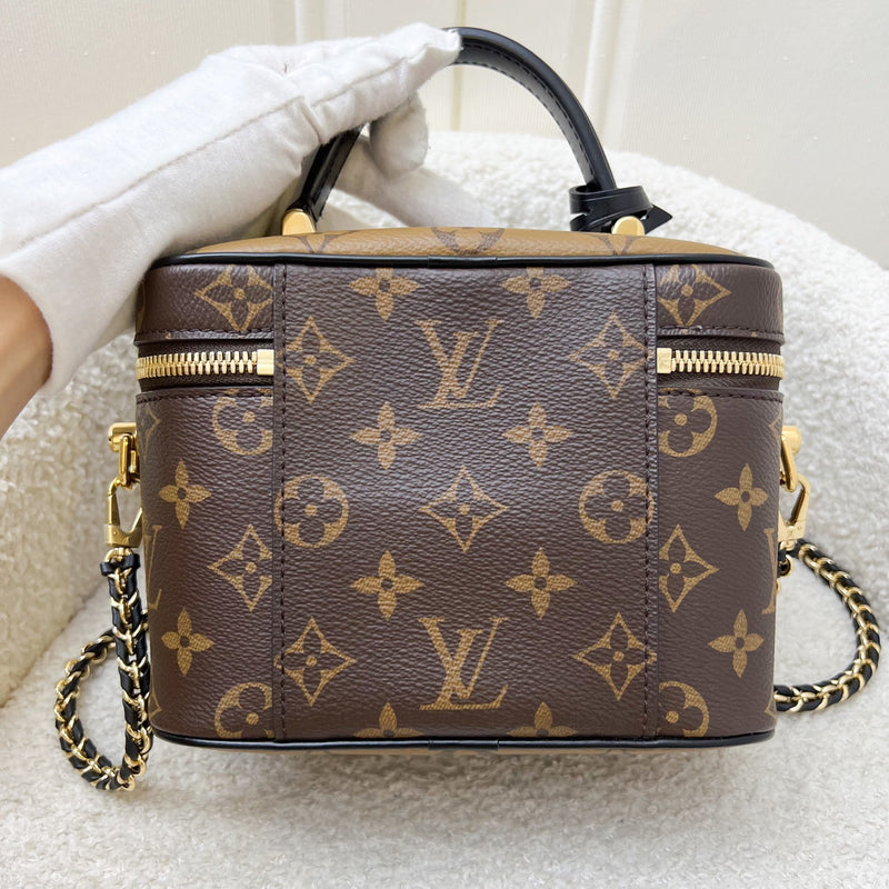LV Vanity PM in Monogram Canvas, Black Trim and GHW (Model: M45165)