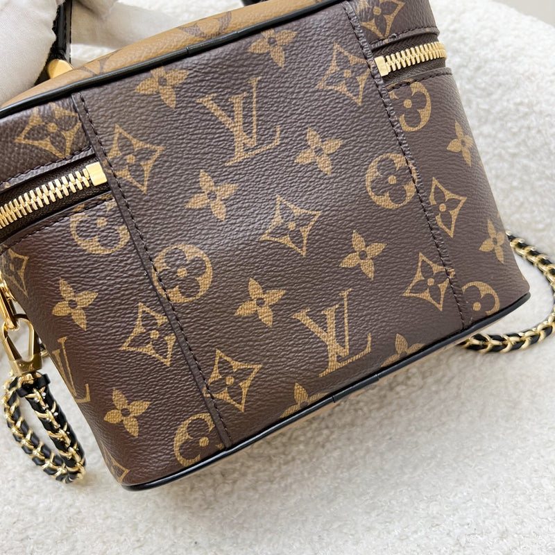 LV Vanity PM in Monogram Canvas, Black Trim and GHW (Model: M45165)