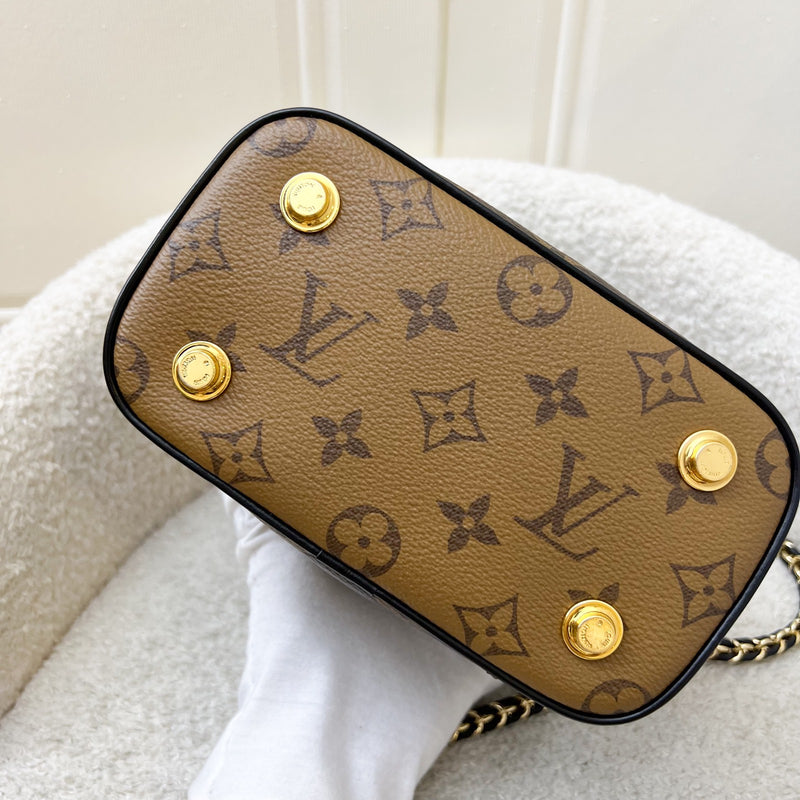 LV Vanity PM in Monogram Canvas, Black Trim and GHW (Model: M45165)