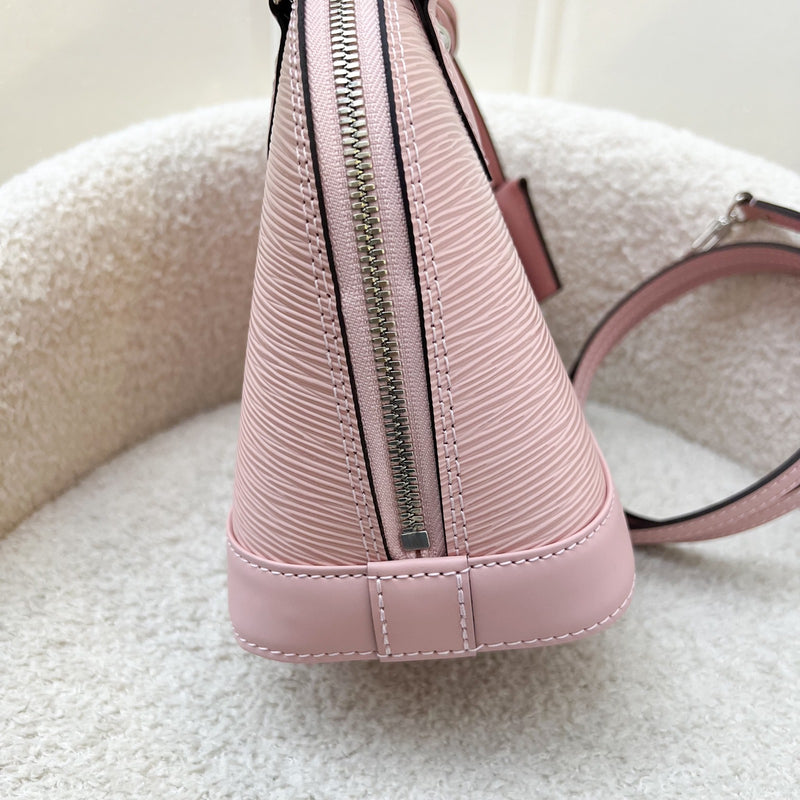 LV Alma BB in Rose Ballerine Epi Leather and SHW (Model: M41327)