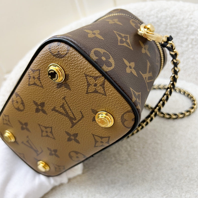 LV Vanity PM in Monogram Canvas, Black Trim and GHW (Model: M45165)