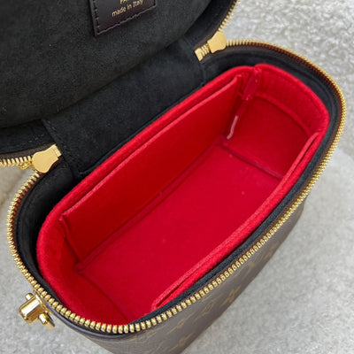 LV Vanity PM in Monogram Canvas, Black Trim and GHW (Model: M45165)