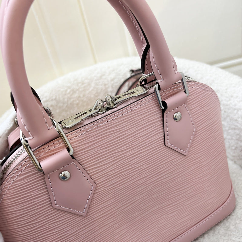 LV Alma BB in Rose Ballerine Epi Leather and SHW (Model: M41327)