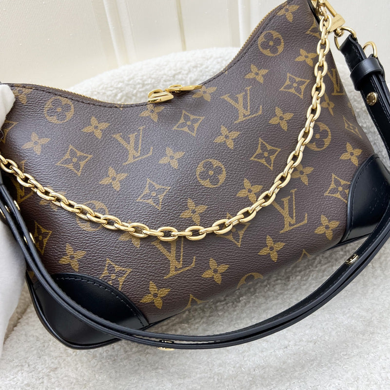 LV Boulogne PM in Monogram Canvas, Black Leather and GHW