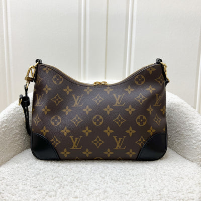 LV Boulogne PM in Monogram Canvas, Black Leather and GHW