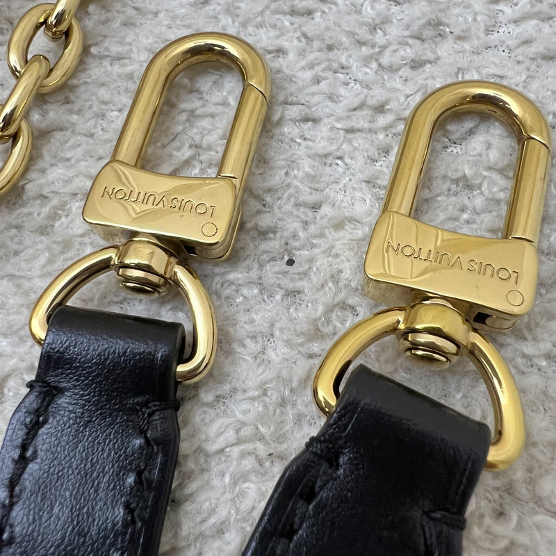 LV Boulogne PM in Monogram Canvas, Black Leather and GHW