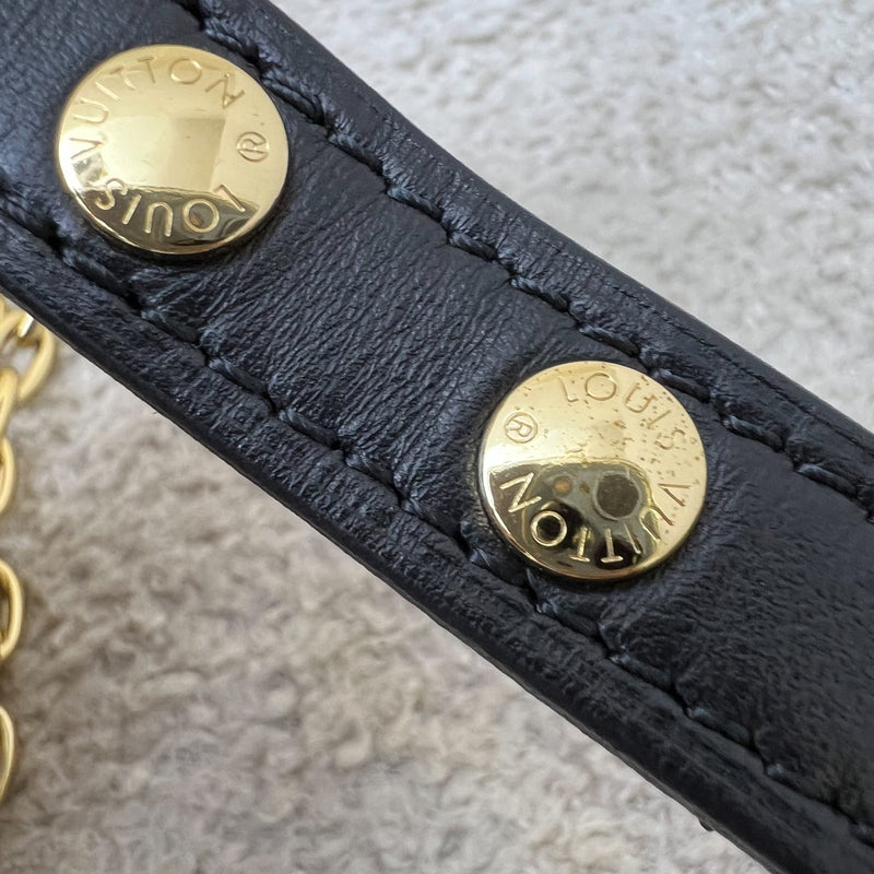 LV Boulogne PM in Monogram Canvas, Black Leather and GHW