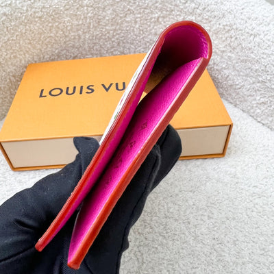 Louis Vuitton LV x TM Passport Cover in Murakami Multicolore White Monogram Canvas (Model: M14178)