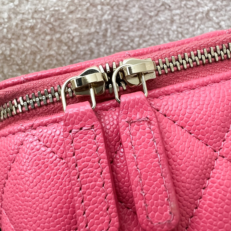 Chanel Classic Small Vanity in 23S Pink Caviar and LGHW