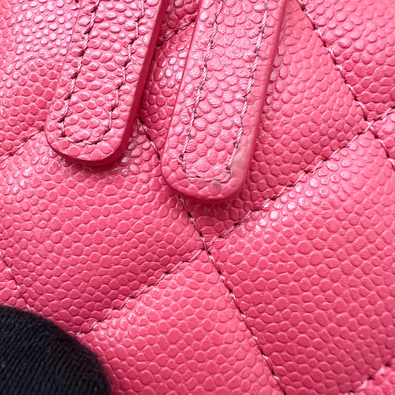 Chanel Classic Small Vanity in 23S Pink Caviar and LGHW