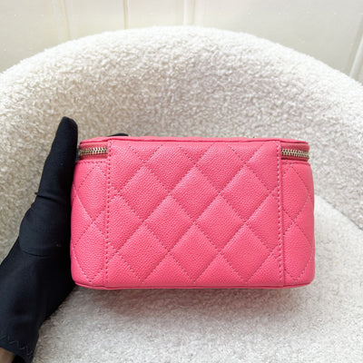 Chanel Classic Small Vanity in 23S Pink Caviar and LGHW