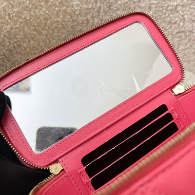 Chanel Classic Small Vanity in 23S Pink Caviar and LGHW
