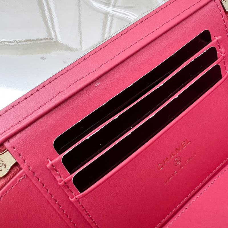 Chanel Classic Small Vanity in 23S Pink Caviar and LGHW