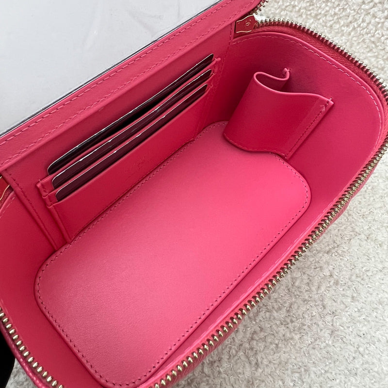 Chanel Classic Small Vanity in 23S Pink Caviar and LGHW
