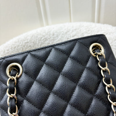 Chanel 24P Bucket Bag in Black Caviar and LGHW