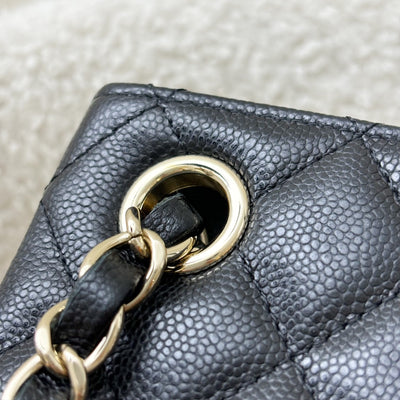 Chanel 24P Bucket Bag in Black Caviar and LGHW