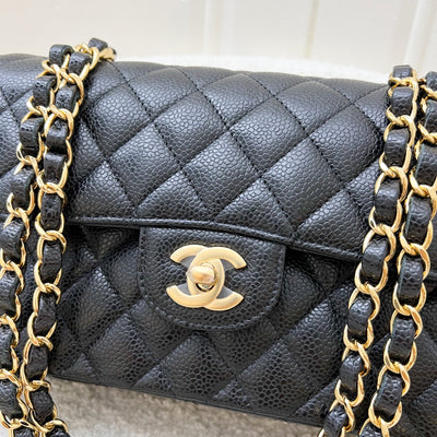 Chanel Classic Small Flap CF in Black Caviar and GHW