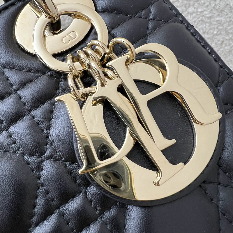 Dior Lady Dior My ABCDior Small Bag in Black Lambskin and LGHW (Model: M0538OCAL, Colour: M900)
