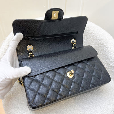 Chanel Classic Small Flap CF in Black Caviar and GHW