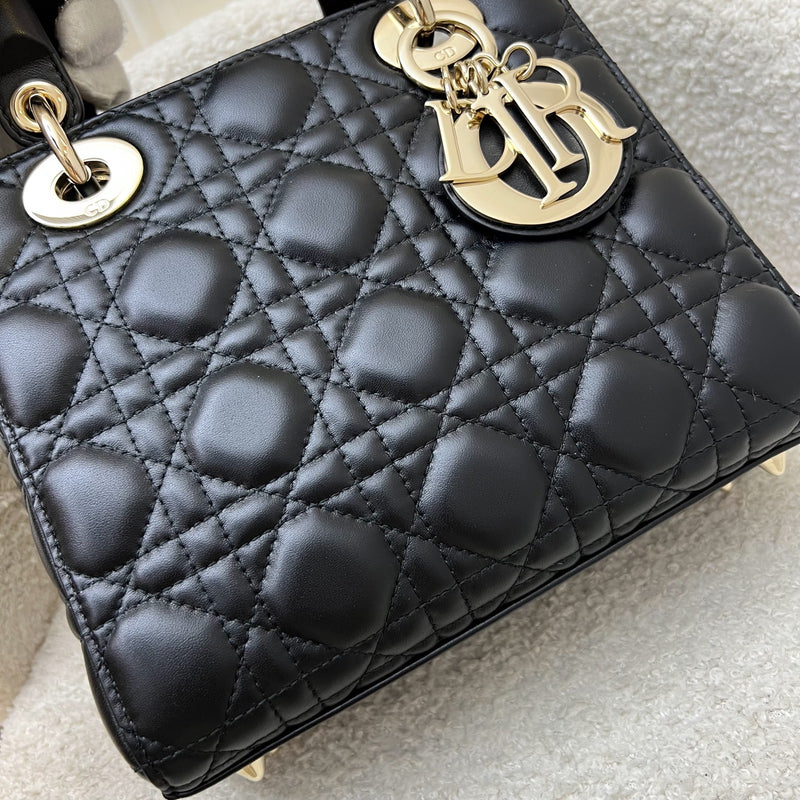 Dior Lady Dior My ABCDior Small Bag in Black Lambskin and LGHW (Model: M0538OCAL, Colour: M900)