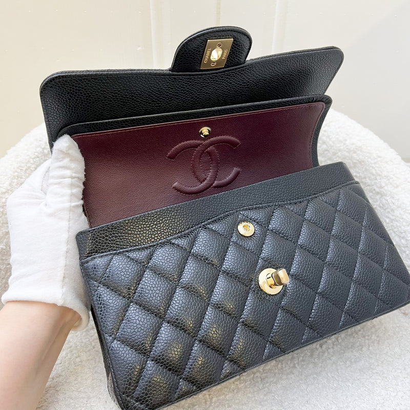 Chanel Classic Small Flap CF in Black Caviar and GHW