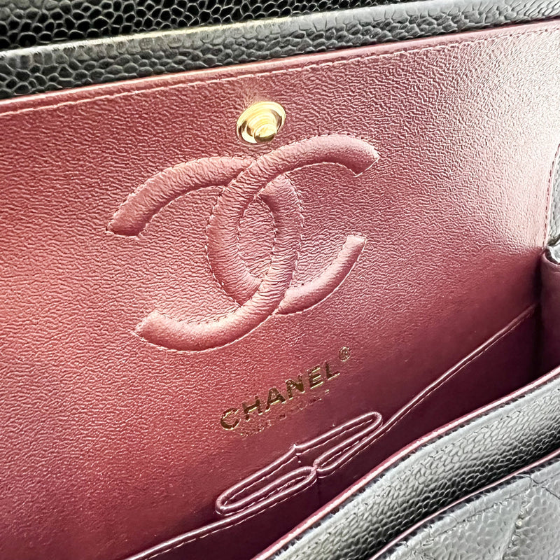 Chanel Classic Small Flap CF in Black Caviar and GHW