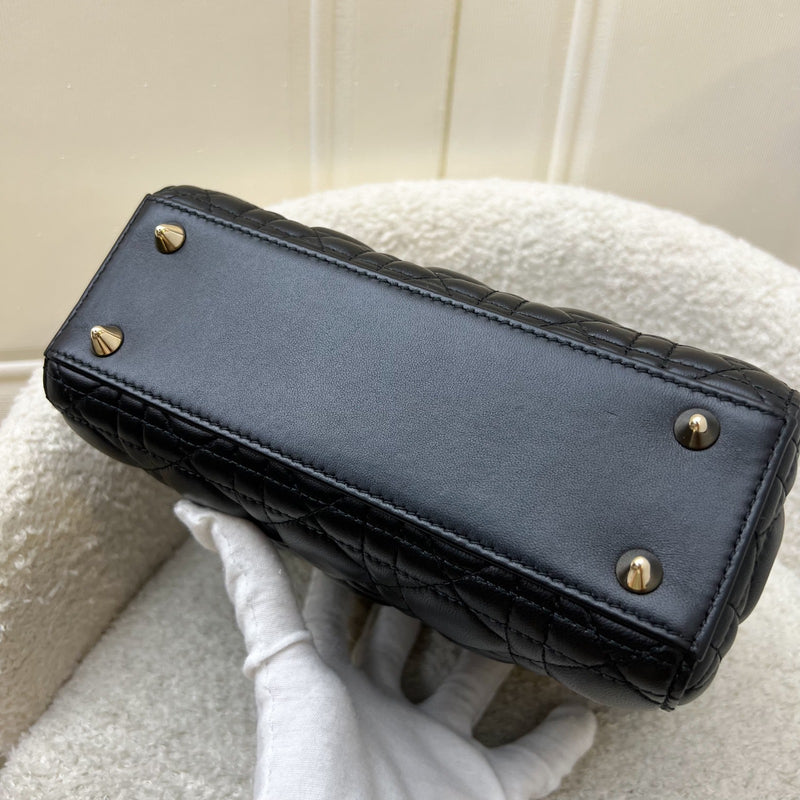 Dior Lady Dior My ABCDior Small Bag in Black Lambskin and LGHW (Model: M0538OCAL, Colour: M900)
