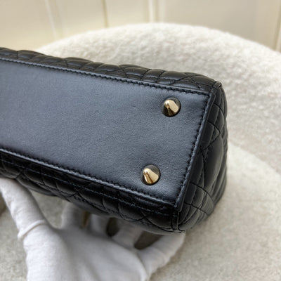Dior Lady Dior My ABCDior Small Bag in Black Lambskin and LGHW (Model: M0538OCAL, Colour: M900)