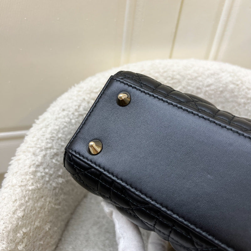 Dior Lady Dior My ABCDior Small Bag in Black Lambskin and LGHW (Model: M0538OCAL, Colour: M900)