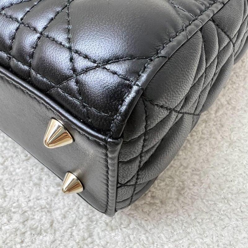 Dior Lady Dior My ABCDior Small Bag in Black Lambskin and LGHW (Model: M0538OCAL, Colour: M900)