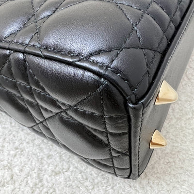 Dior Lady Dior My ABCDior Small Bag in Black Lambskin and LGHW (Model: M0538OCAL, Colour: M900)